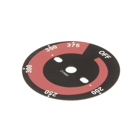 Star LABEL, KNOB ELEC. FRYER 2M-Z15483